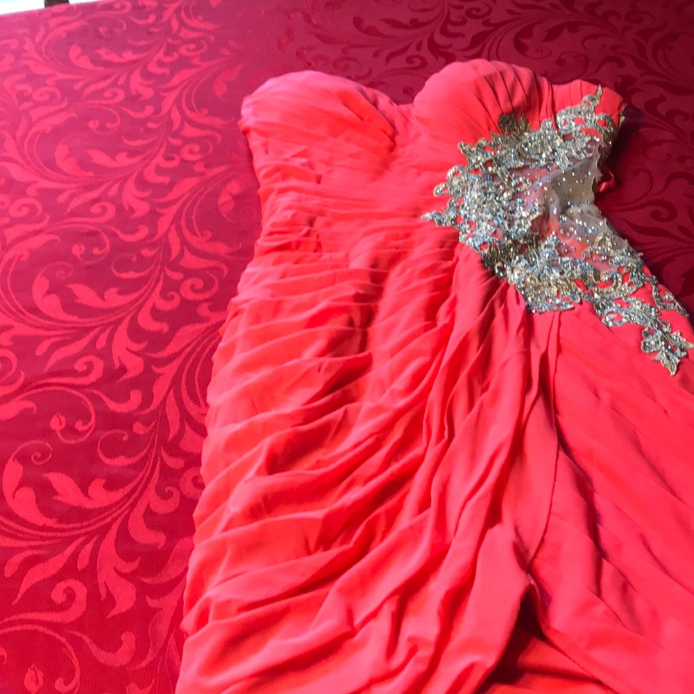 Pink dres